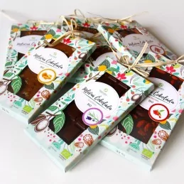 BIO Hořká Čokoláda Naturalis s kakaovými boby - 80g