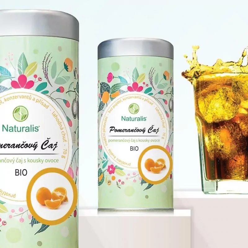 Pomarančový Čaj Naturalis BIO - 70g