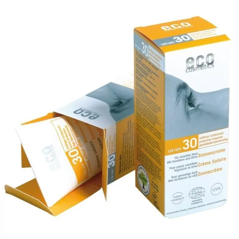Opalovací přírodní krém SPF 30 BIO Eco Cosmetics - 75 ml Opalovací přírodní krém SPF 30 BIO Eco Cosmetics - 75 ml