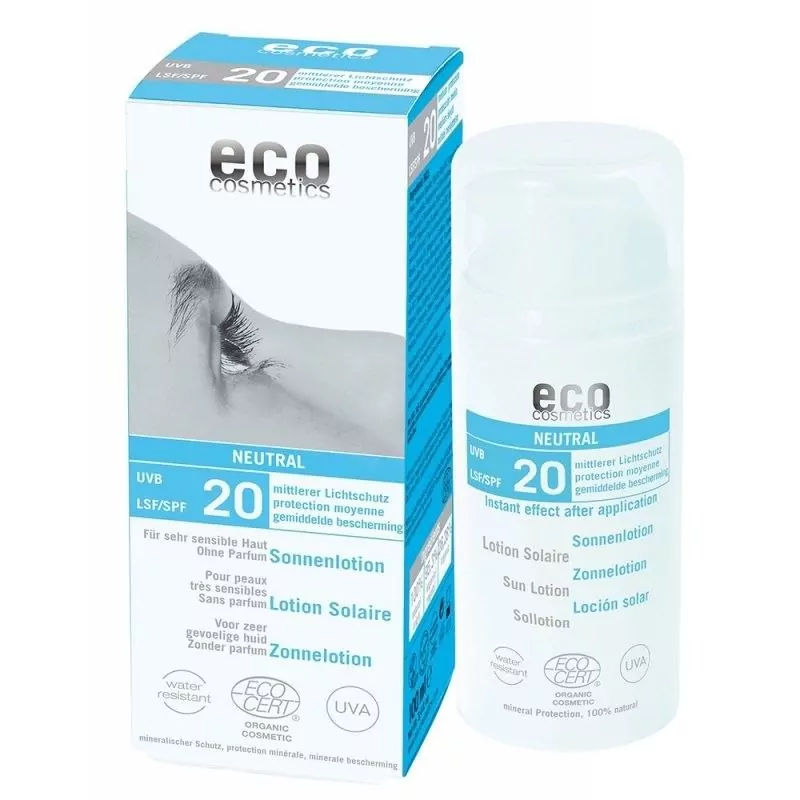 Opalovací krém SPF 20 BIO Eco Cosmetics - 100 ml Opalovací krém SPF 20 BIO Eco Cosmetics - 100 ml