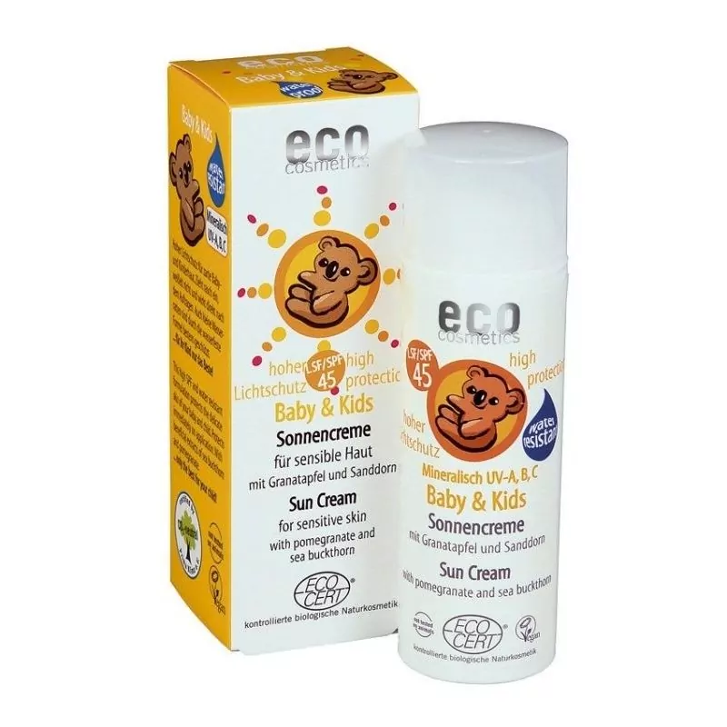 Dětský opalovací krém SPF 45 BIO Eco Cosmetics - 50 ml Dětský opalovací krém SPF 45 BIO Eco Cosmetics - 50 ml