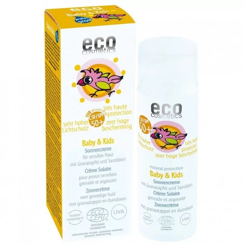 Dětský opalovací krém SPF 50+ BIO Eco Cosmetics - 50 ml Dětský opalovací krém SPF 50+ BIO Eco Cosmetics - 50 ml