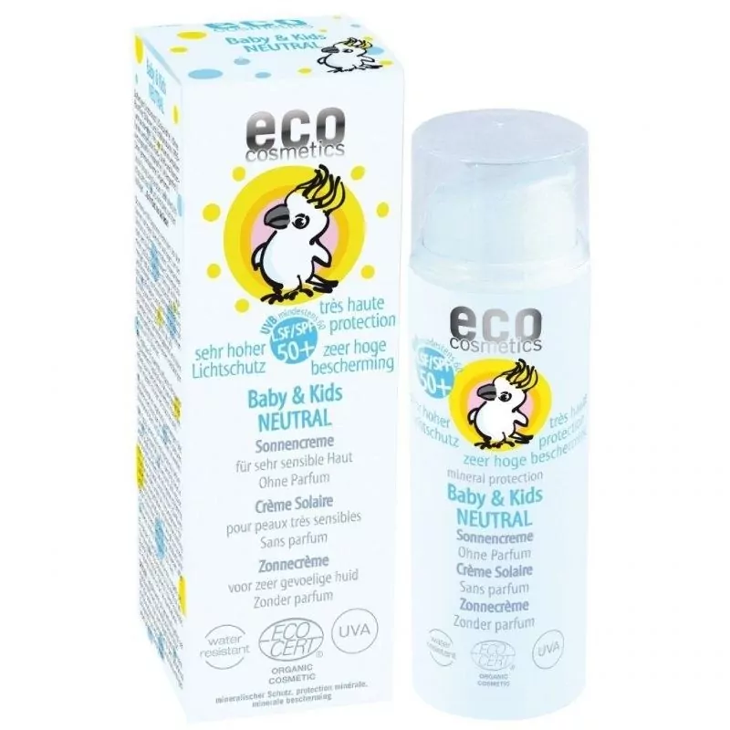 Dětský opalovací krém SPF 50+ BIO Eco Cosmetics - 50 ml Dětský opalovací krém SPF 50+ BIO Eco Cosmetics - 50 ml