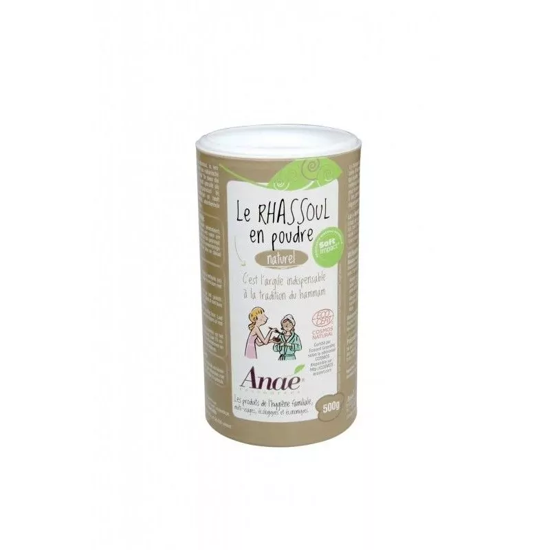 Marocký jíl vhodný jako šampon či peeling Ecodis - 500 g Marocký jíl vhodný jako šampon či peeling Ecodis - 500 g