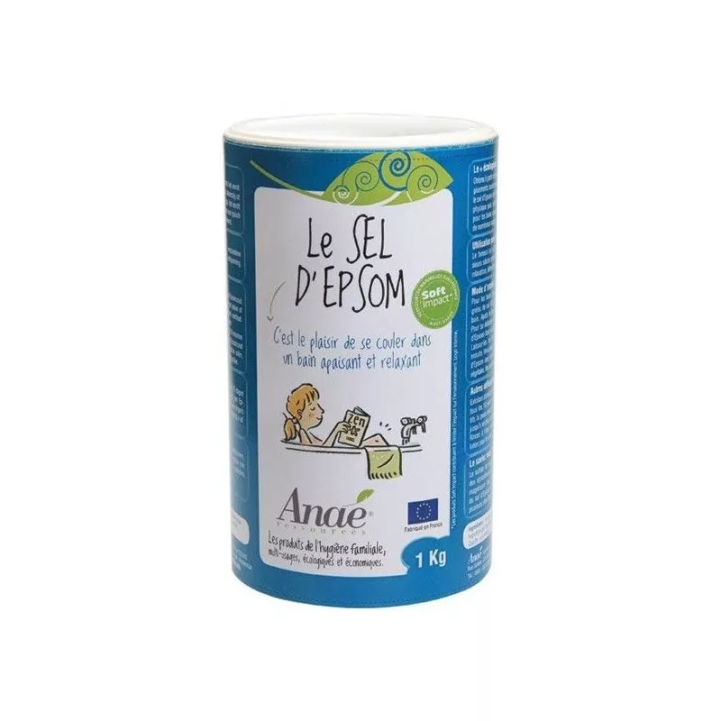 Epsomská sůl ke koupeli či peelingu Ecodis - 1 kg Epsomská sůl ke koupeli či peelingu Ecodis - 1 kg