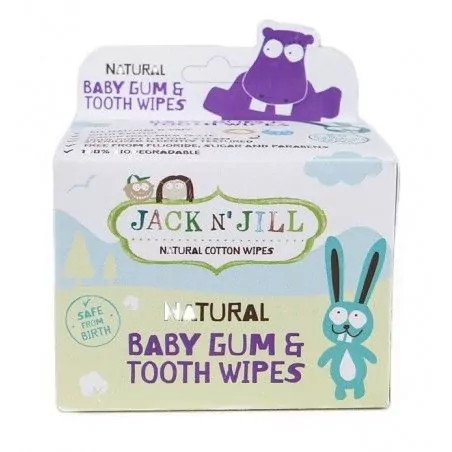 Dětské vlhčené ubrousky na dásně Jack n' Jill - 25 ks