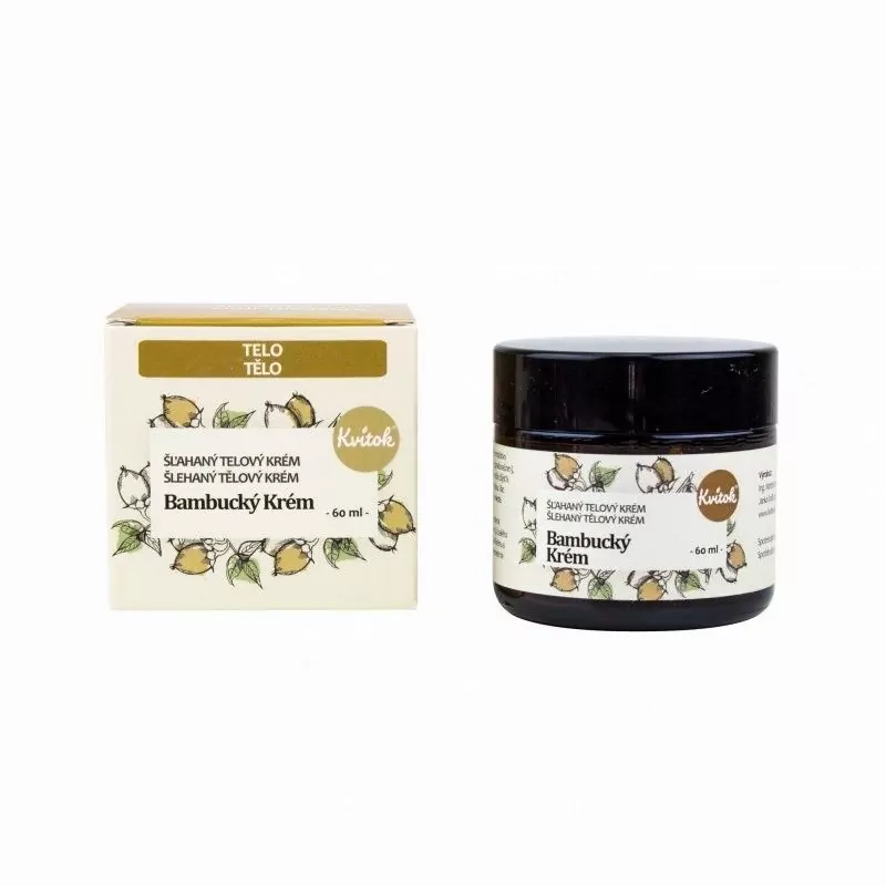 Šlehaný bambucký krém hydratující Kvitok - 60 ml Šlehaný bambucký krém hydratující Kvitok - 60 ml