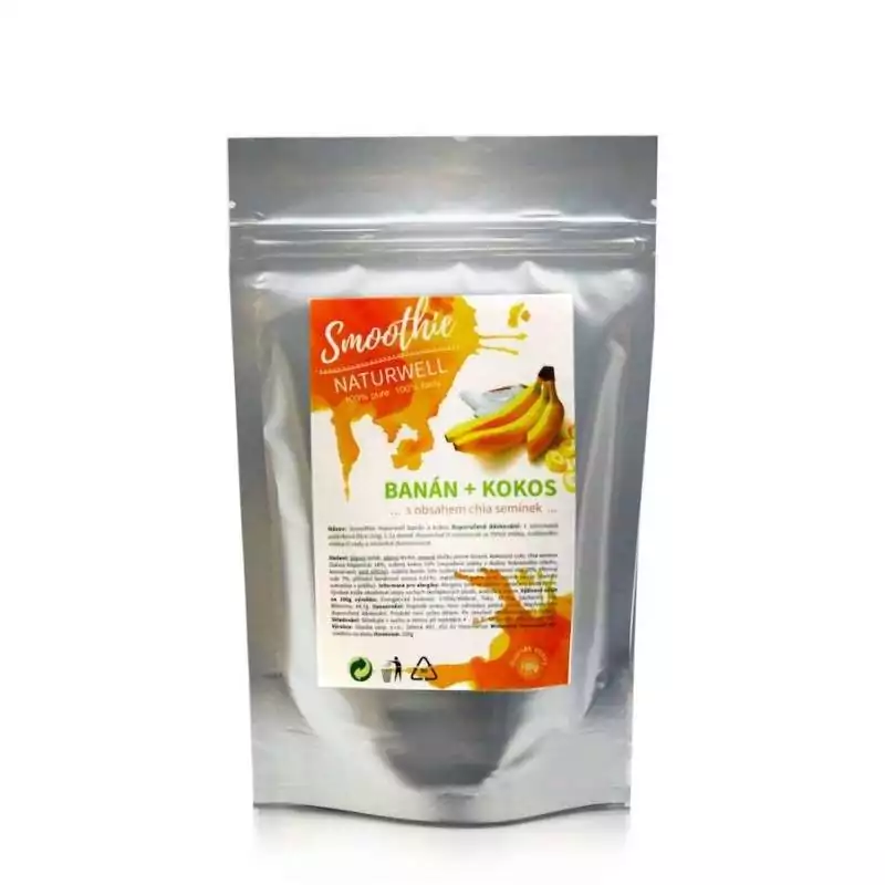 Smoothie Naturwell Čokoláda a Ananas - 100g Smoothie Naturwell Čokoláda a Ananas - 100g