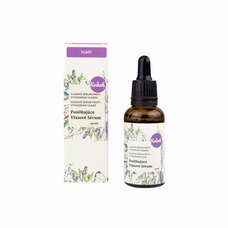 Posilňující vlasové sérum při vypadávání vlasů Kvitok - 30 ml Posilňující vlasové sérum při vypadávání vlasů Kvitok - 30 ml