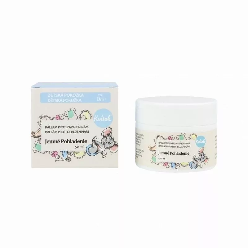 Zinkový balzám na opruzeniny "Jemné pohlazení" Kvitok - 50 ml Zinkový balzám na opruzeniny "Jemné pohlazení" Kvitok - 50 ml