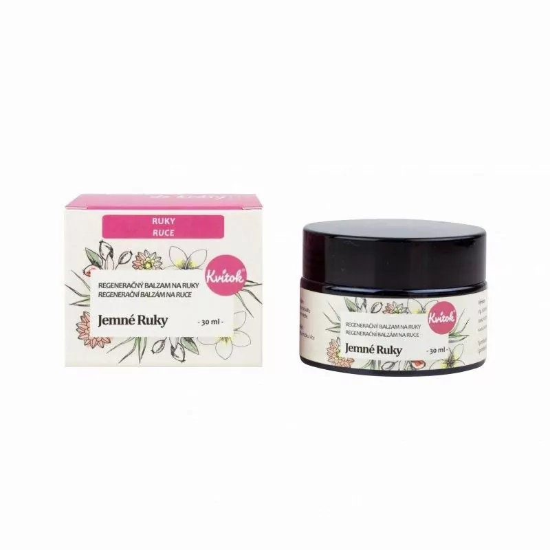 Regenerační balzám květinový "Jemné ruce" Kvitok - 30 ml Regenerační balzám květinový "Jemné ruce" Kvitok - 30 ml