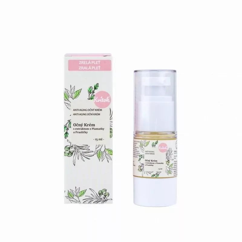 Oční krém denní s extraktem z plamatky Kvitok - 15 ml Oční krém denní s extraktem z plamatky Kvitok - 15 ml