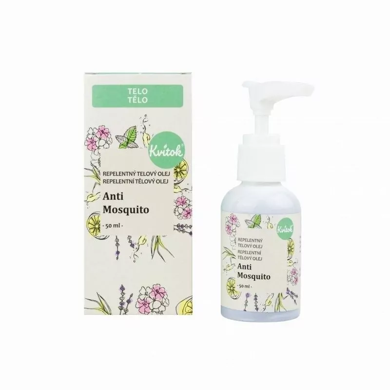 Tělový olej "Anti Mosquito" Kvitok - 50 ml Tělový olej "Anti Mosquito" Kvitok - 50 ml
