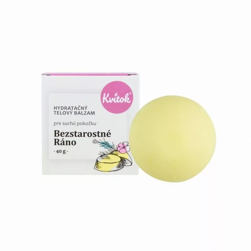 Hydratační tělový balzám "Bezstarostné ráno" Kvitok - 40 g Hydratační tělový balzám "Bezstarostné ráno" Kvitok - 40 g
