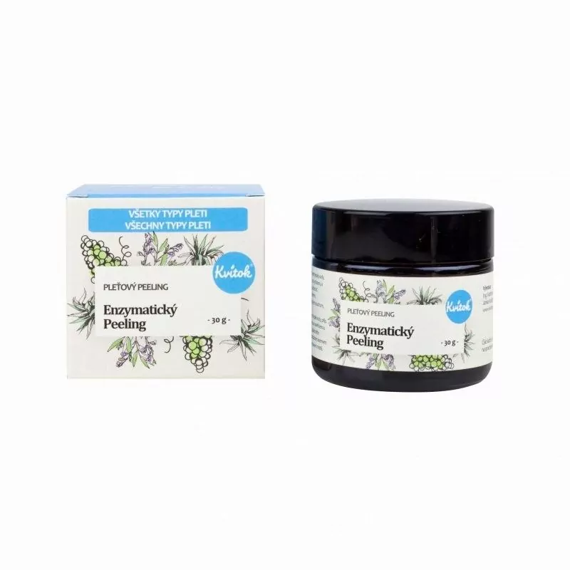 Enzymatický peeling pro všechny typy pleti Kvitok - 30 ml Enzymatický peeling pro všechny typy pleti Kvitok - 30 ml