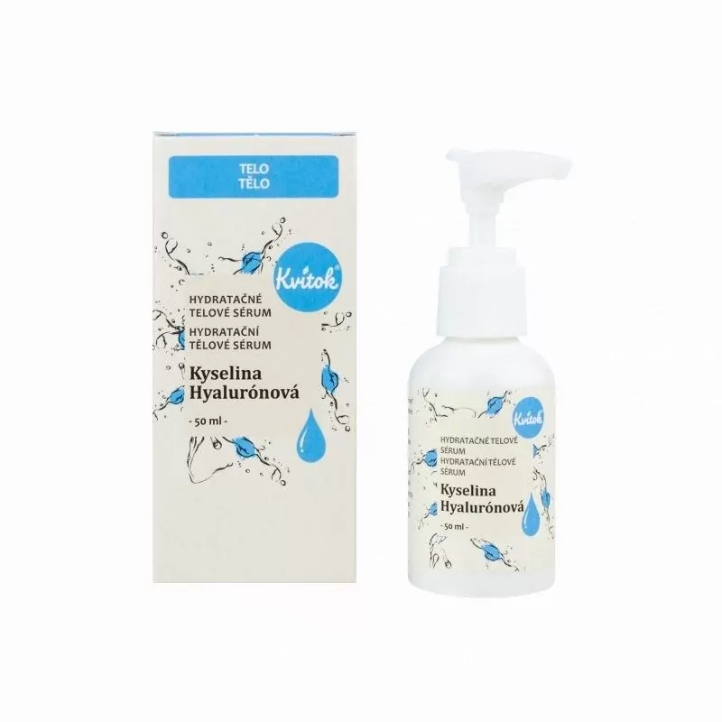 Hydratační tělové sérum s kyselinou hyaluronovou Kvitok - 50 ml Hydratační tělové sérum s kyselinou hyaluronovou Kvitok - 50 ml