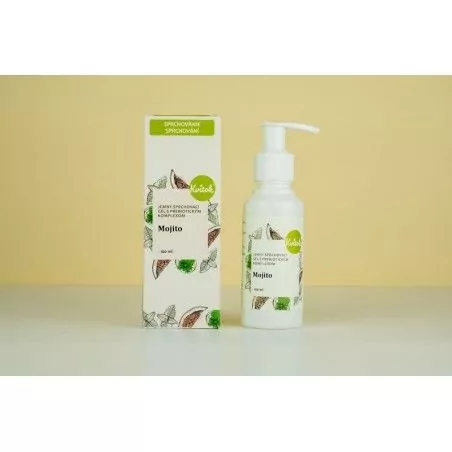 Sprchový gél s prebiotickým komplexom mäta a limeta Mojito" Kvitok - 100 ml"