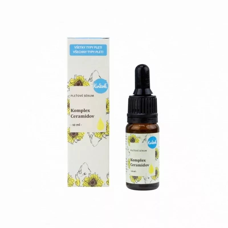 Pleťové sérum obnovující ochranný film pleti "Komplex ceramidů" Kvitok - 10 ml Pleťové sérum obnovující ochranný film pleti "Komplex ceramidů" Kvitok - 10 ml