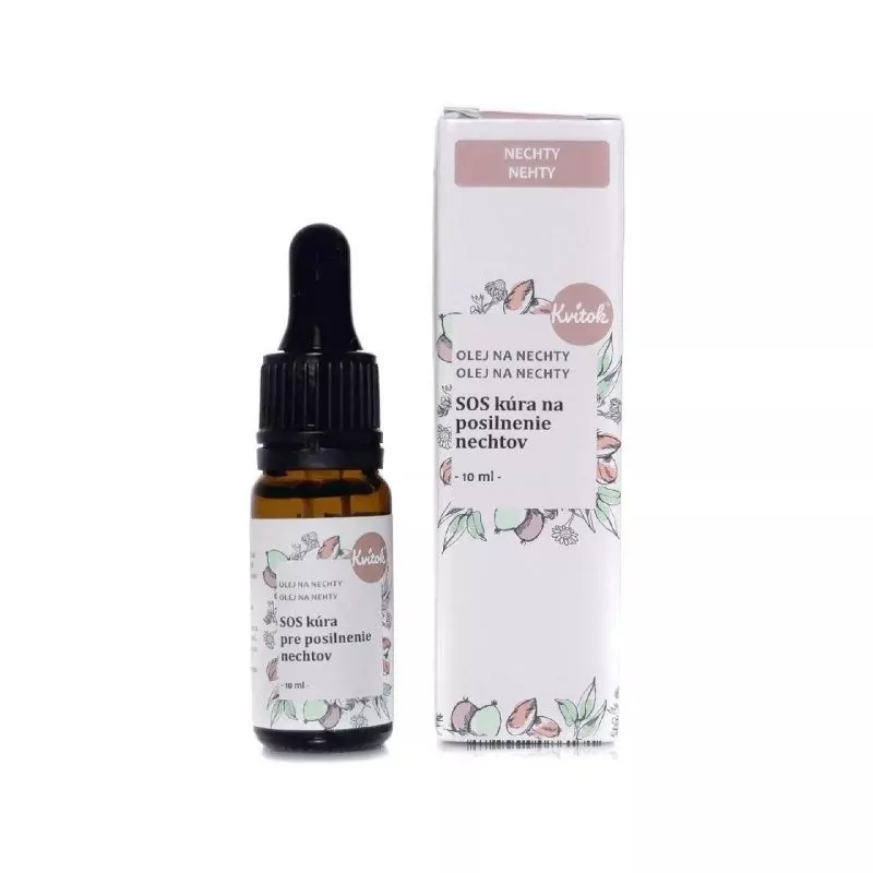SOS kúra na posílení a zjemnění nehtů Kvitok - 10 ml SOS kúra na posílení a zjemnění nehtů Kvitok - 10 ml