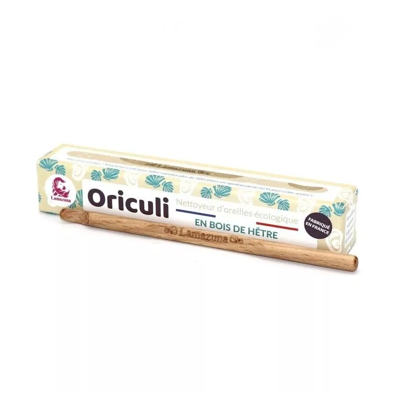 Oriculi zero waste čistič uší z bukového dřeva Lamazuna - 1 ks Oriculi zero waste čistič uší z bukového dřeva Lamazuna - 1 ks