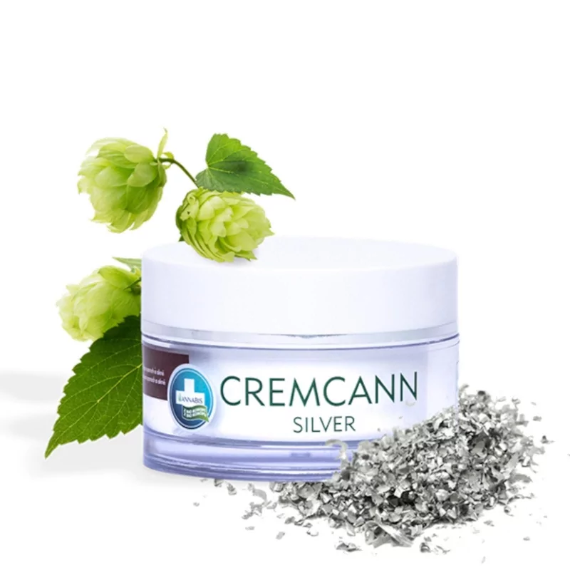 Cremcann Silver pleťový krém pro problematickou pleť Annabis - 50 ml Cremcann Silver pleťový krém pro problematickou pleť Annabis - 50 ml