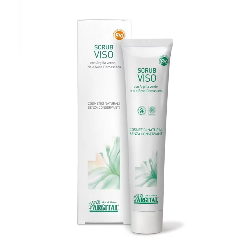Scrub a pleťová maska se zeleným jílem Argital - 75 ml Scrub a pleťová maska se zeleným jílem Argital - 75 ml