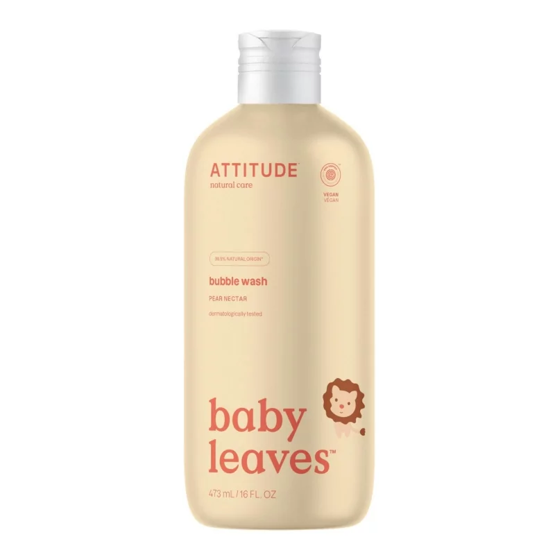 Dětská pěna do koupele hruška (Baby leaves) Attitude - 473 ml Dětská pěna do koupele hruška (Baby leaves) Attitude - 473 ml