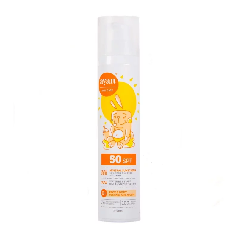 Opalovací mléko SPF 50 Ayan - 100 ml Opalovací mléko SPF 50 Ayan - 100 ml