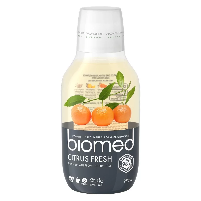 Citrus Fresh ústní voda Biomed - 250 ml Citrus Fresh ústní voda Biomed - 250 ml