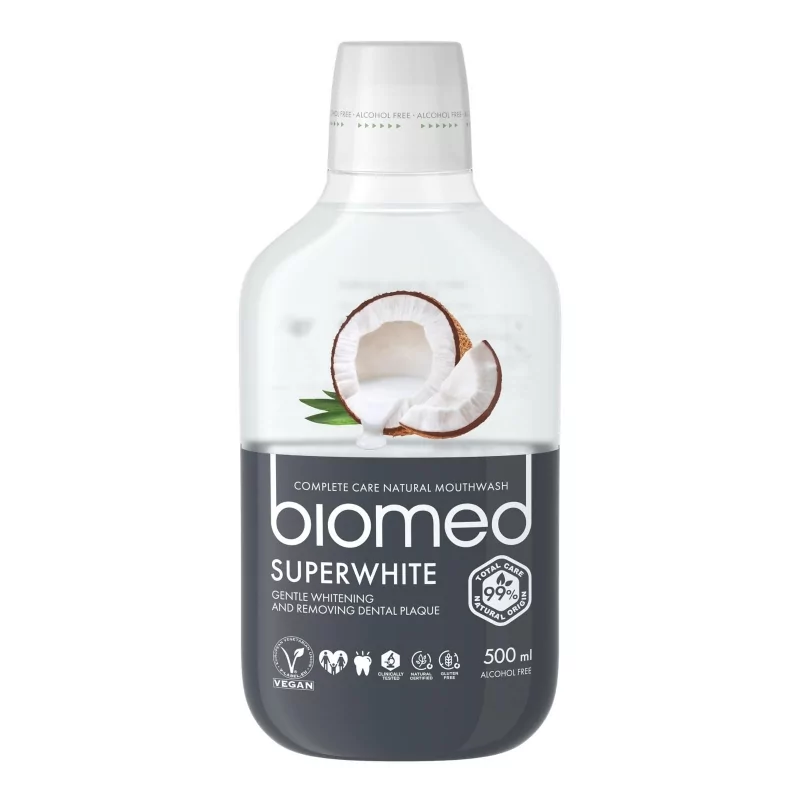 Superwhite ústní voda Biomed - 500 ml Superwhite ústní voda Biomed - 500 ml