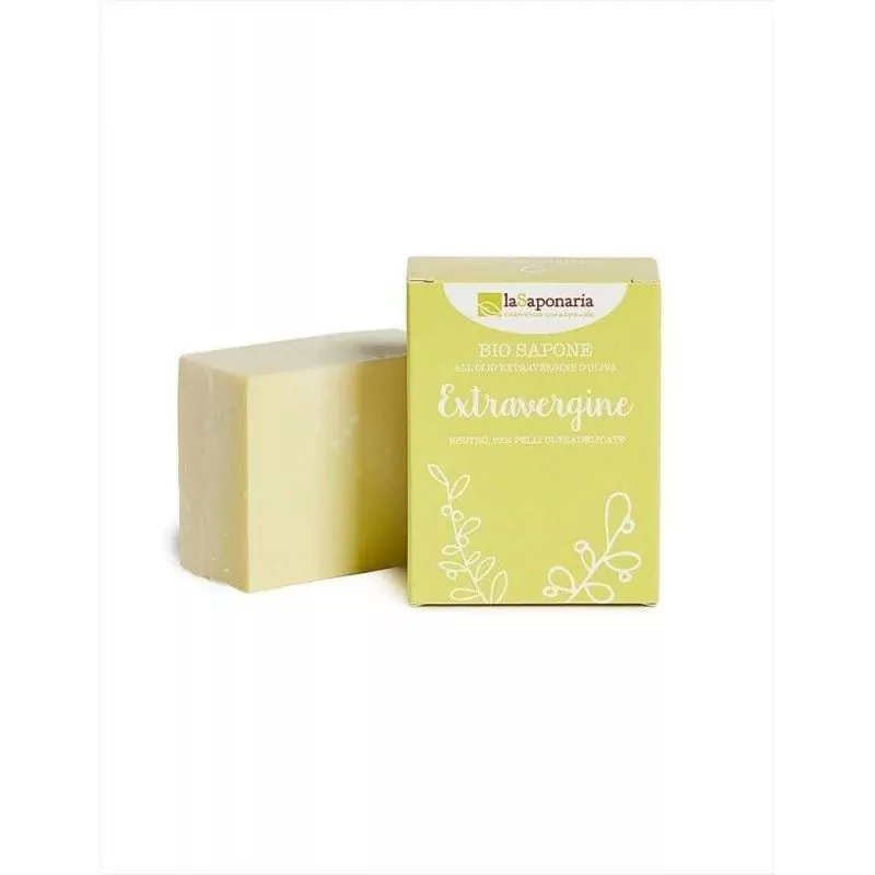 Tuhé olivové mýdlo neutrální BIO laSaponaria - 100 g Tuhé olivové mýdlo neutrální BIO laSaponaria - 100 g
