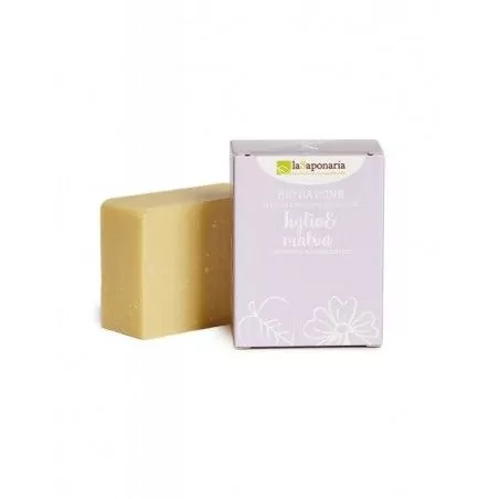 Tuhé olivové mydlo s lipou a slezom BIO laSaponaria - 100 g