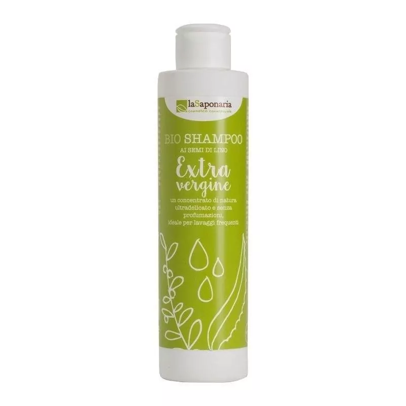 Šampon s extra panenským olivovým olejem BIO laSaponaria - 200 ml Šampon s extra panenským olivovým olejem BIO laSaponaria - 200 ml