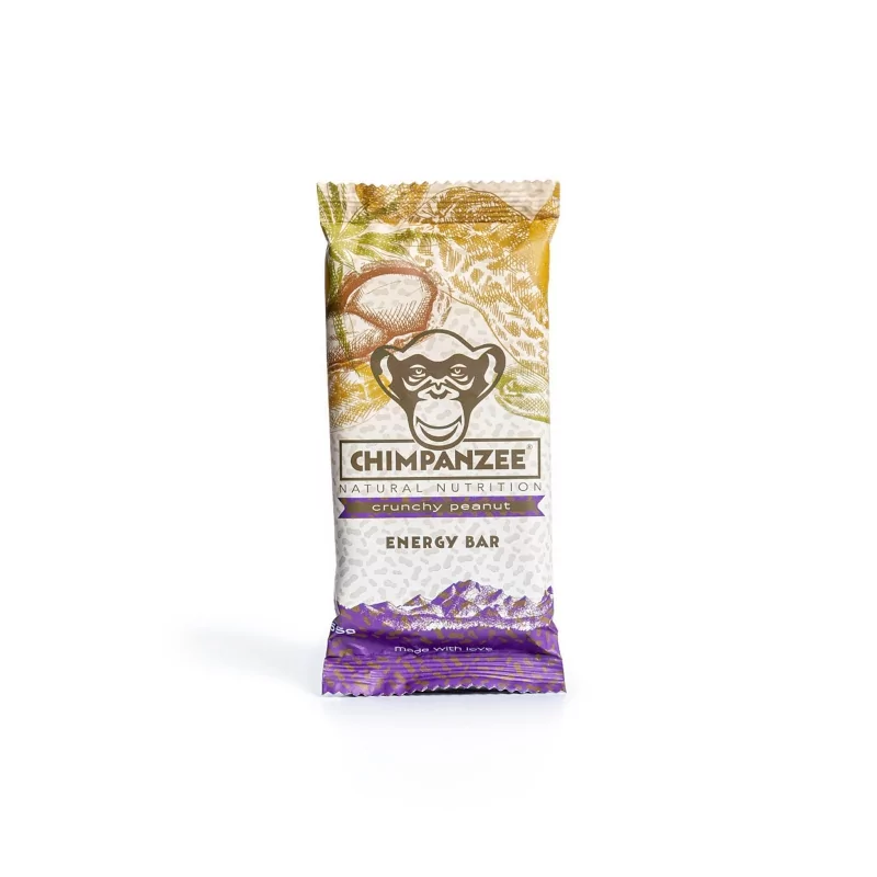 Tyčinka Energy Crunchy Peanut bar Chimpanzee - 55 g Tyčinka Energy Crunchy Peanut bar Chimpanzee - 55 g