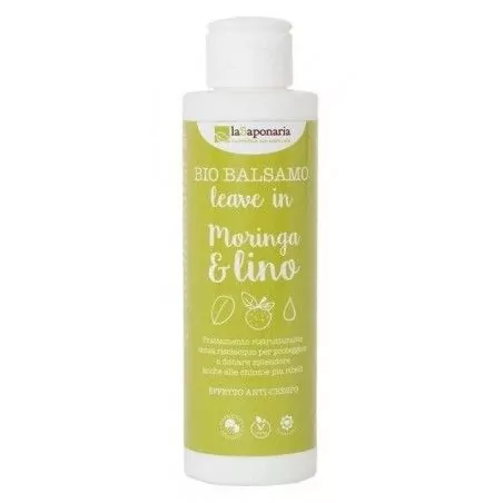 Bezoplachový kondicionér s moringou a ľanovým olejom BIO laSaponaria - 150 ml