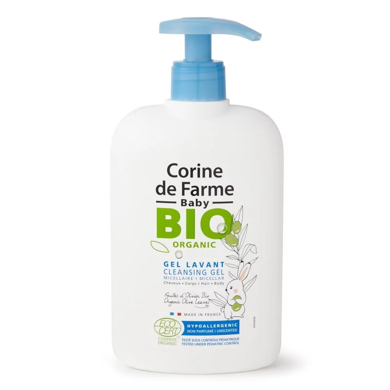 2v1 Micelární mycí gel na tělo a vlasy Corine de Farme - 500 ml 2v1 Micelární mycí gel na tělo a vlasy Corine de Farme - 500 ml