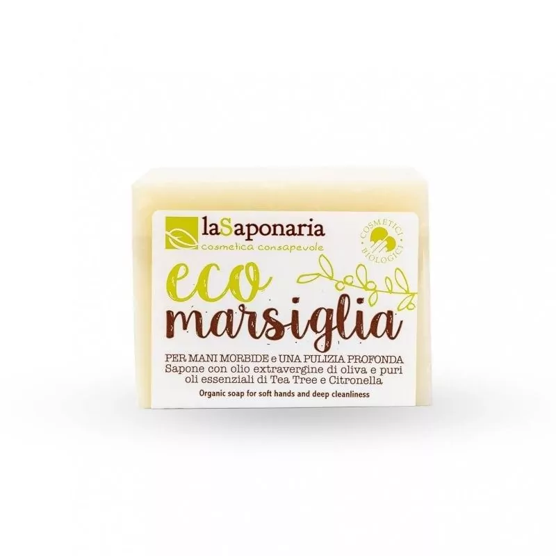 Marseillské mydlo na ručné pranie BIO laSaponaria - 200 g Marseillské mydlo na ručné pranie BIO laSaponaria - 200 g