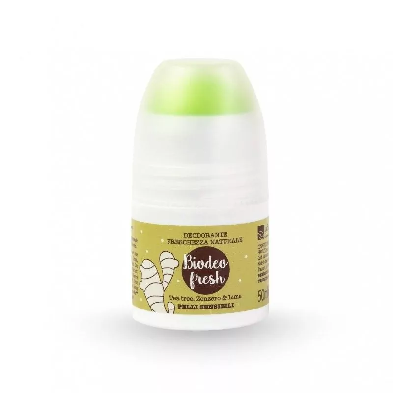 Deodorant roll-on osvěžující se zázvorem a citrónem BIO laSaponaria - 50 ml Deodorant roll-on osvěžující se zázvorem a citrónem BIO laSaponaria - 50 ml