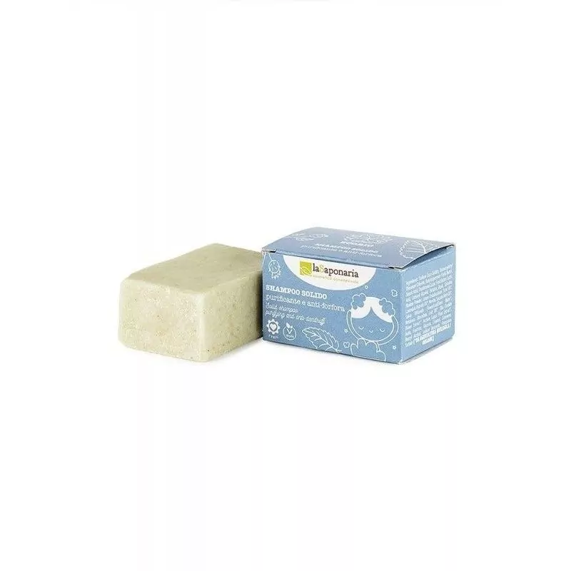 Tuhý čisticí šampon proti lupům laSaponaria - 50 g Tuhý čisticí šampon proti lupům laSaponaria - 50 g
