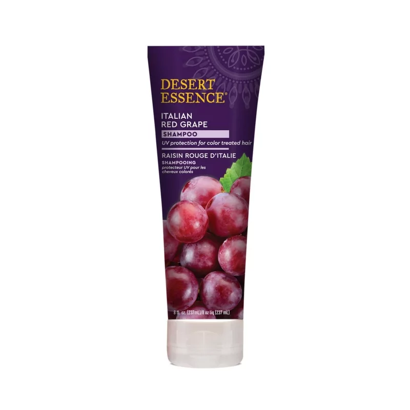 Šampon pro barvené vlasy červené hrozny Desert Essence - 237 ml Šampon pro barvené vlasy červené hrozny Desert Essence - 237 ml