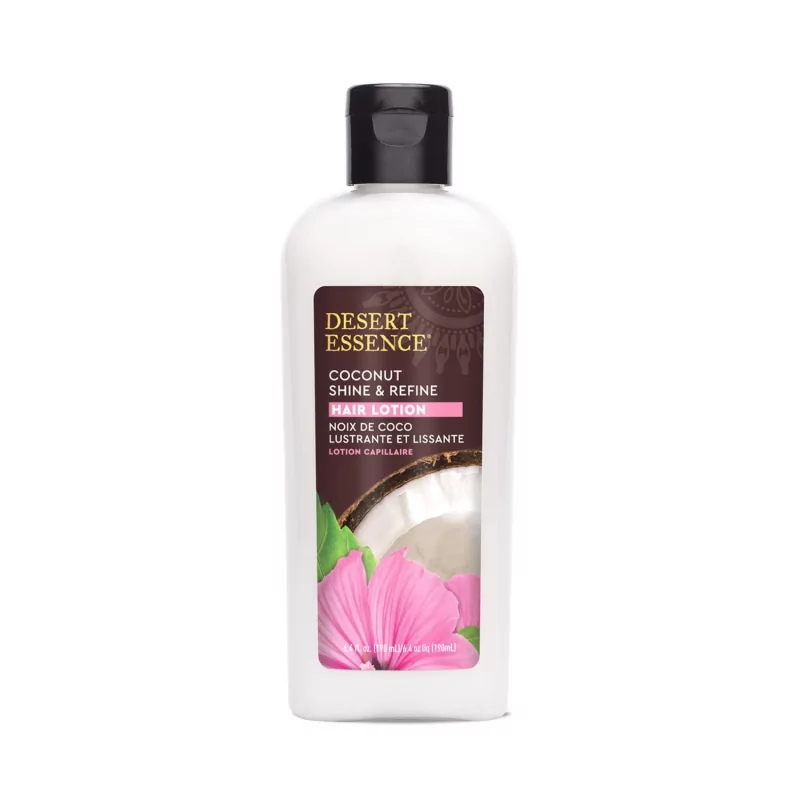 Stylingové kokosové mléko na vlasy Desert Essence - 190 ml Stylingové kokosové mléko na vlasy Desert Essence - 190 ml