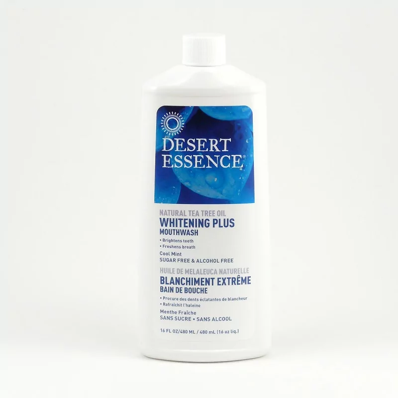 Ústní voda bělící Cool (Mint) Desert Essence - 480 ml Ústní voda bělící Cool (Mint) Desert Essence - 480 ml