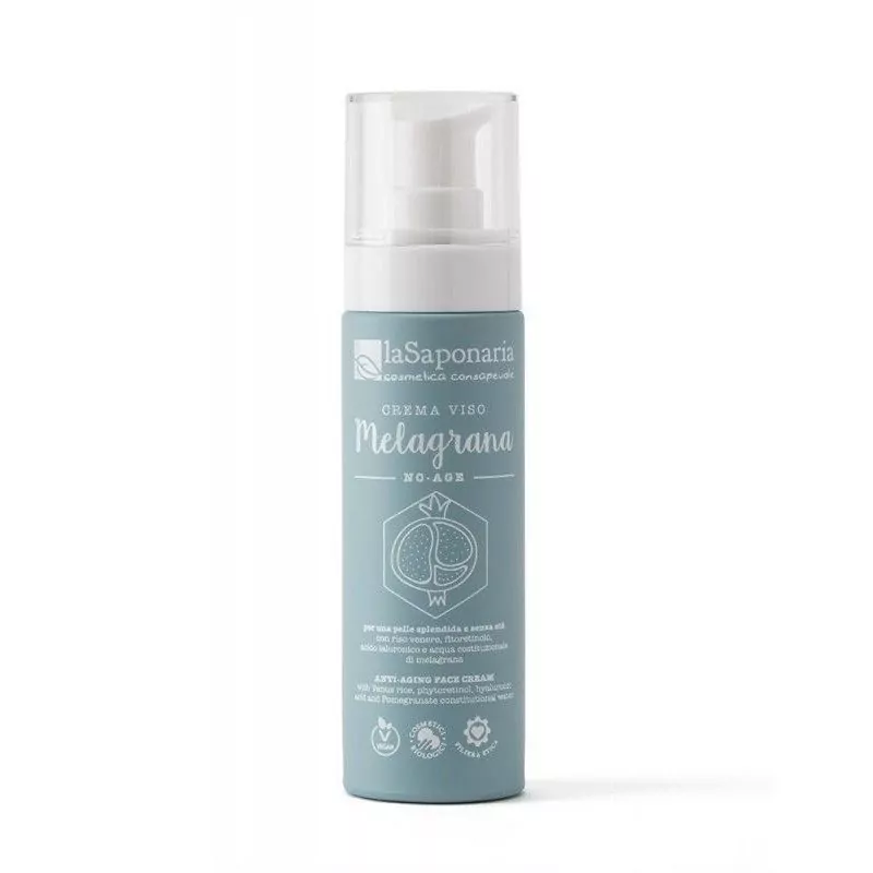 Bioaktivní pleťový krém pro omlazení s granát. jablkem BIO laSaponaria - 50 ml Bioaktivní pleťový krém pro omlazení s granát. jablkem BIO laSaponaria - 50 ml