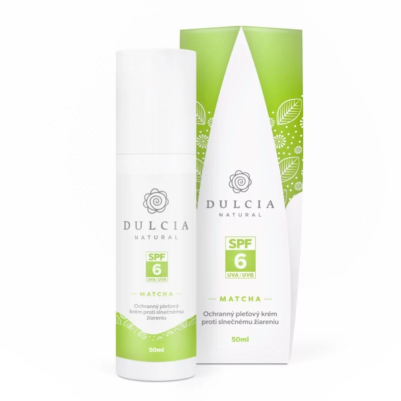 Ochranný pleťový krém (SPF 6) Dulcia natural - 50 ml Ochranný pleťový krém (SPF 6) Dulcia natural - 50 ml
