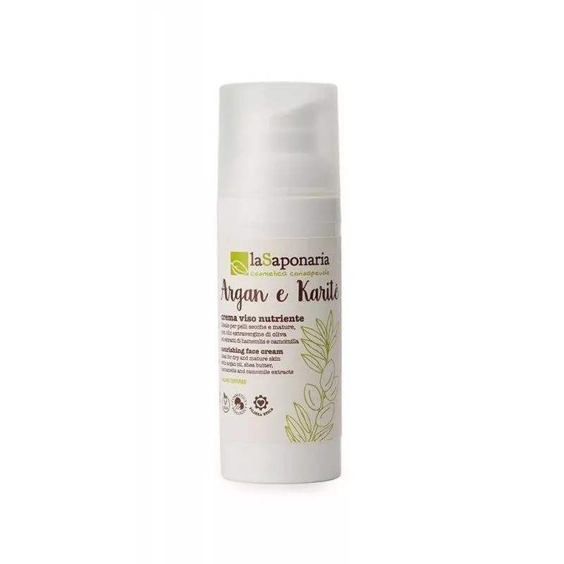 Vyživující krém pro zralou pleť s arganovým olejem BIO laSaponaria - 50 ml Vyživující krém pro zralou pleť s arganovým olejem BIO laSaponaria - 50 ml