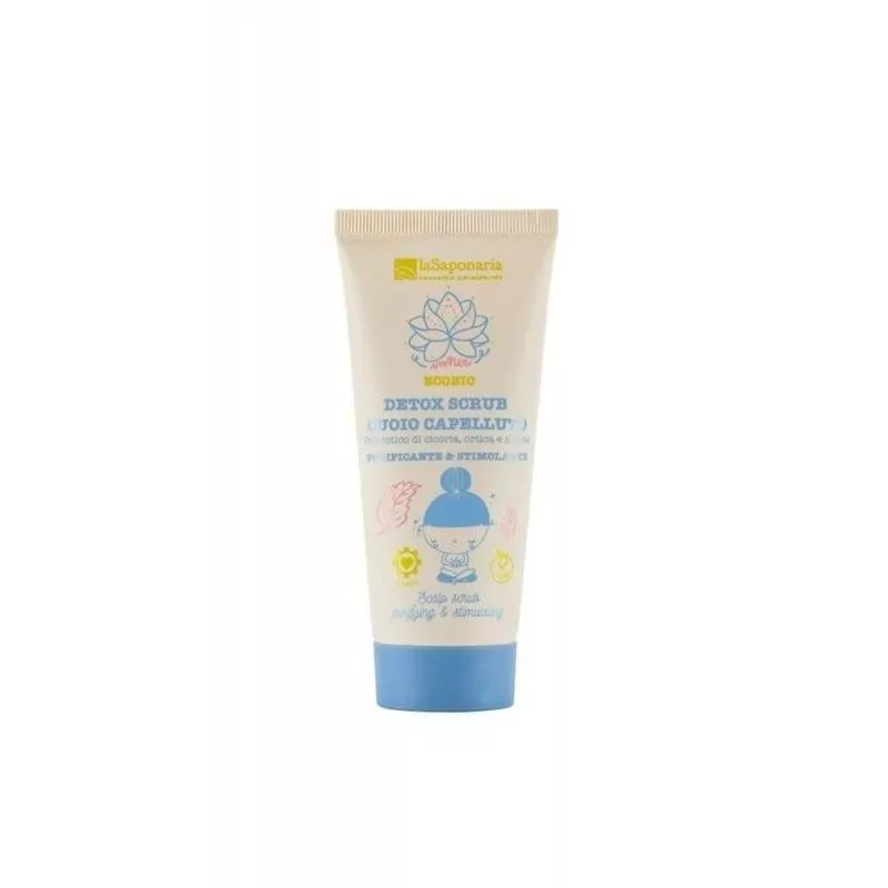 Detoxikační peeling na vlasy a pokožku hlavy BIO laSaponaria - 100 ml Detoxikační peeling na vlasy a pokožku hlavy BIO laSaponaria - 100 ml
