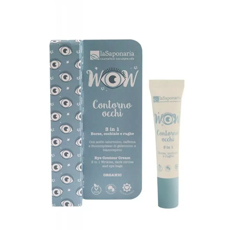 Kontúrovací očný krém 3 v 1 BIO laSaponaria - 15 ml Kontúrovací očný krém 3 v 1 BIO laSaponaria - 15 ml