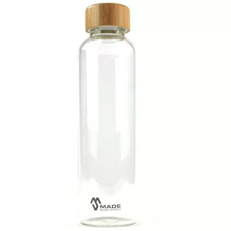 Skleněná lahev z borosilikátového skla "Knight" Made Sustained - 550 ml Skleněná lahev z borosilikátového skla "Knight" Made Sustained - 550 ml