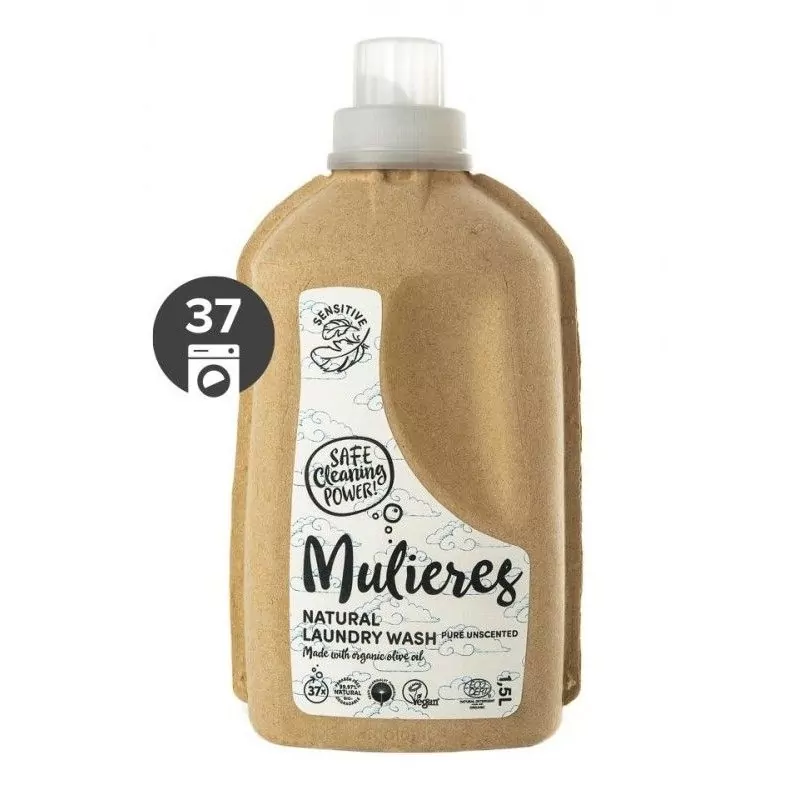 Koncentrovaný prací gel bez vůně BIO Mulieres - 1500 ml Koncentrovaný prací gel bez vůně BIO Mulieres - 1500 ml