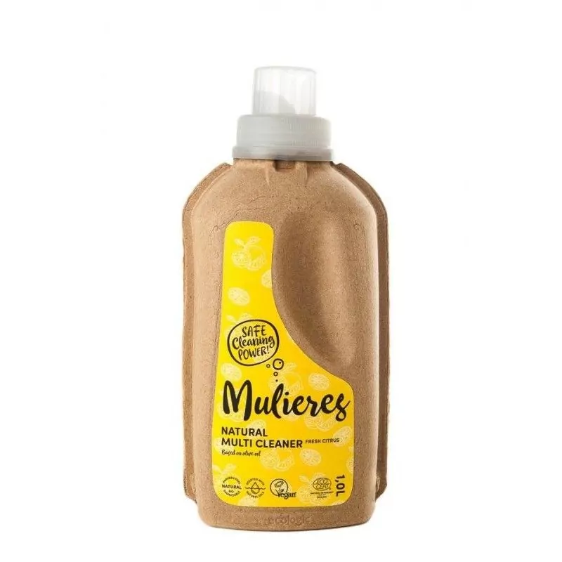 Koncentrovaný univerzální čistič s vůní svěží citrus BIO Mulieres - 1000 ml Koncentrovaný univerzální čistič s vůní svěží citrus BIO Mulieres - 1000 ml